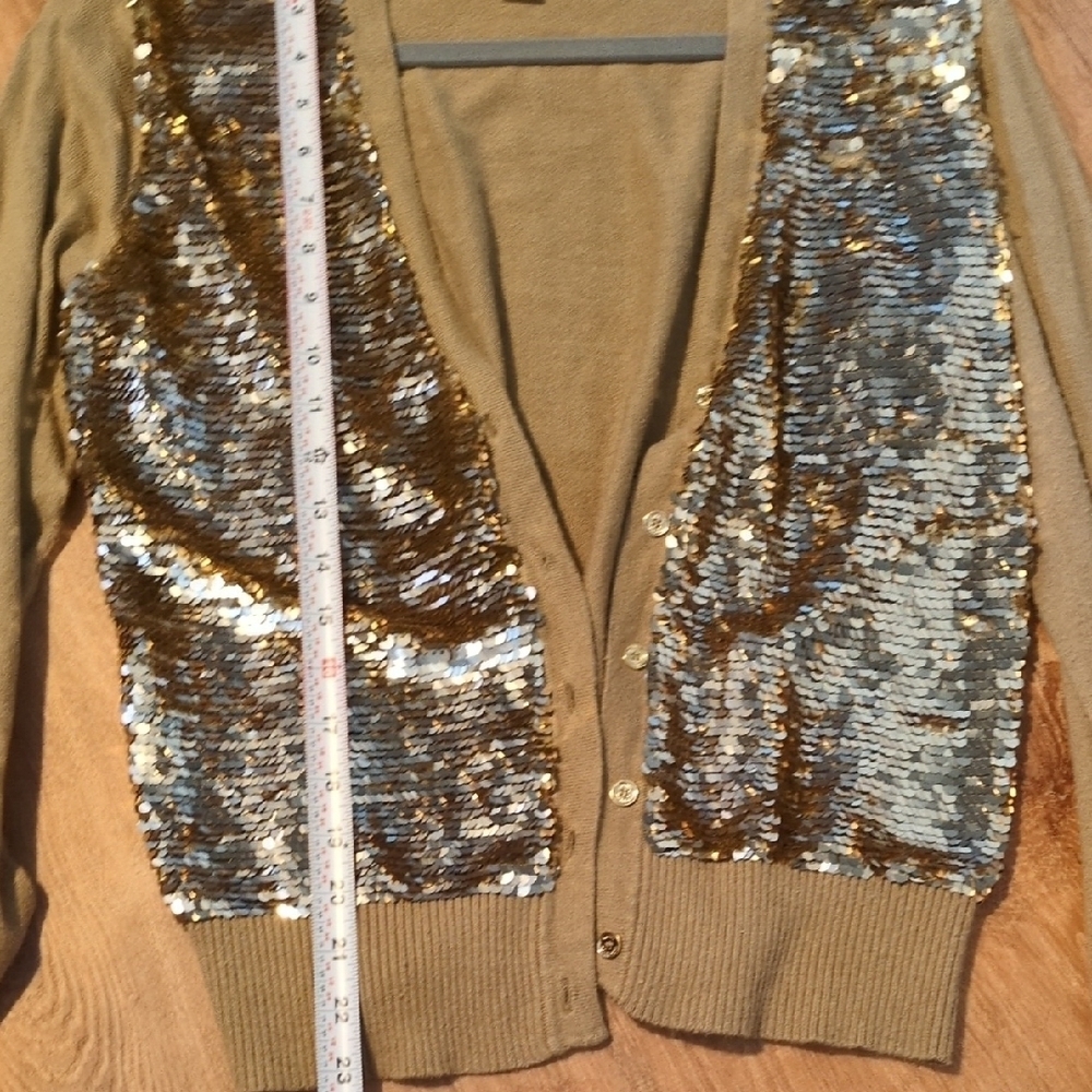 Michael Kors Sequined Cardigan - Picture 10 of 13